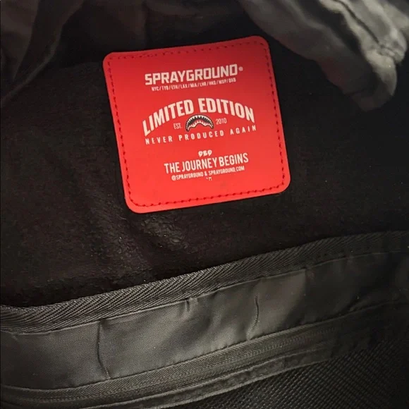 Sprayground Vibrant Shark Backpack - Picture 2 of 3